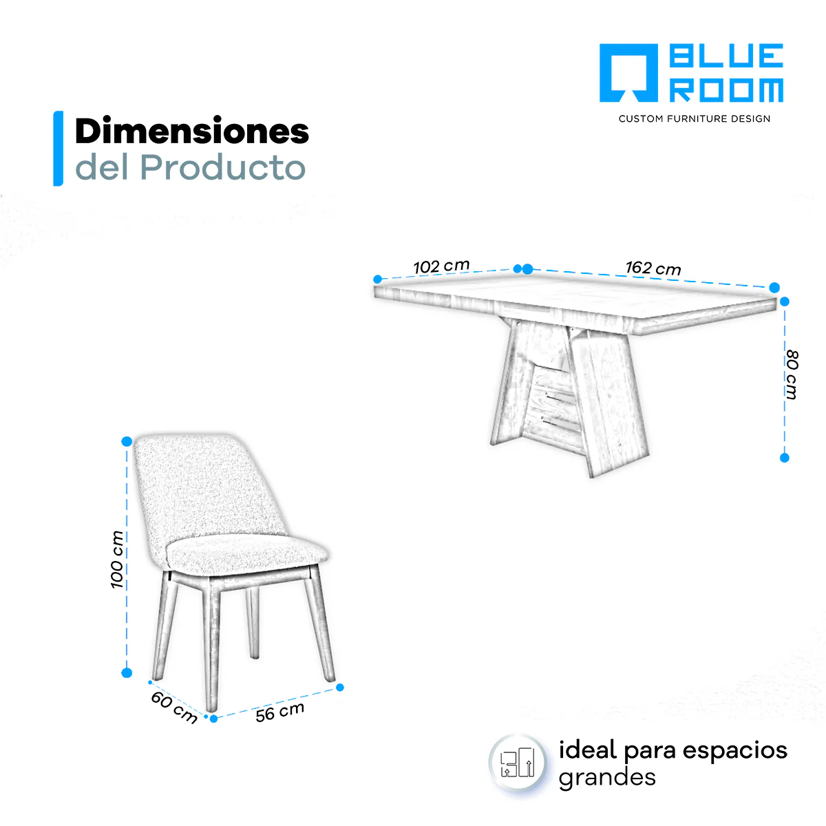 Comedor Carvallo-Nogal 6 Sillas - Image 19