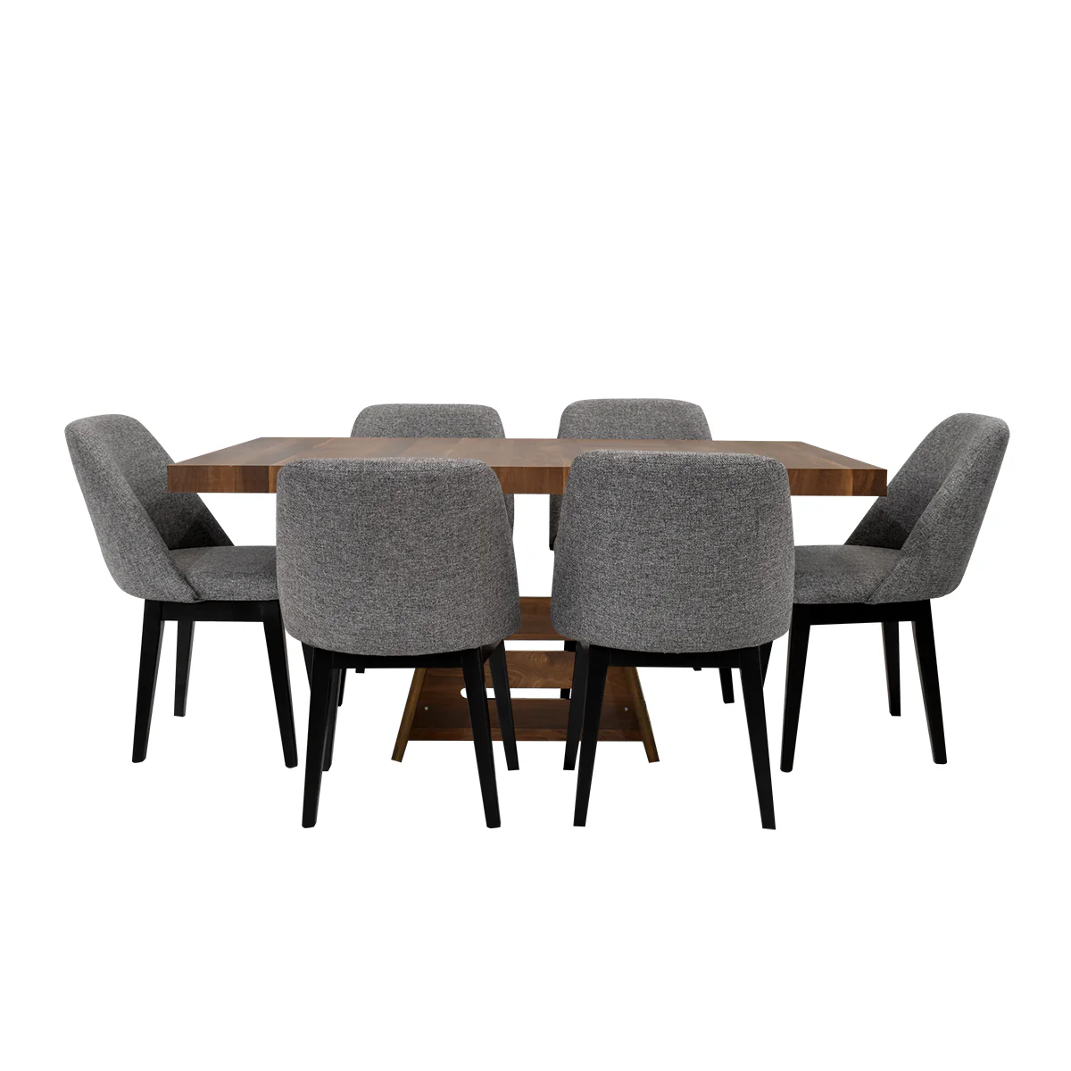Comedor Carvallo-Nogal 6 Sillas - Image 6
