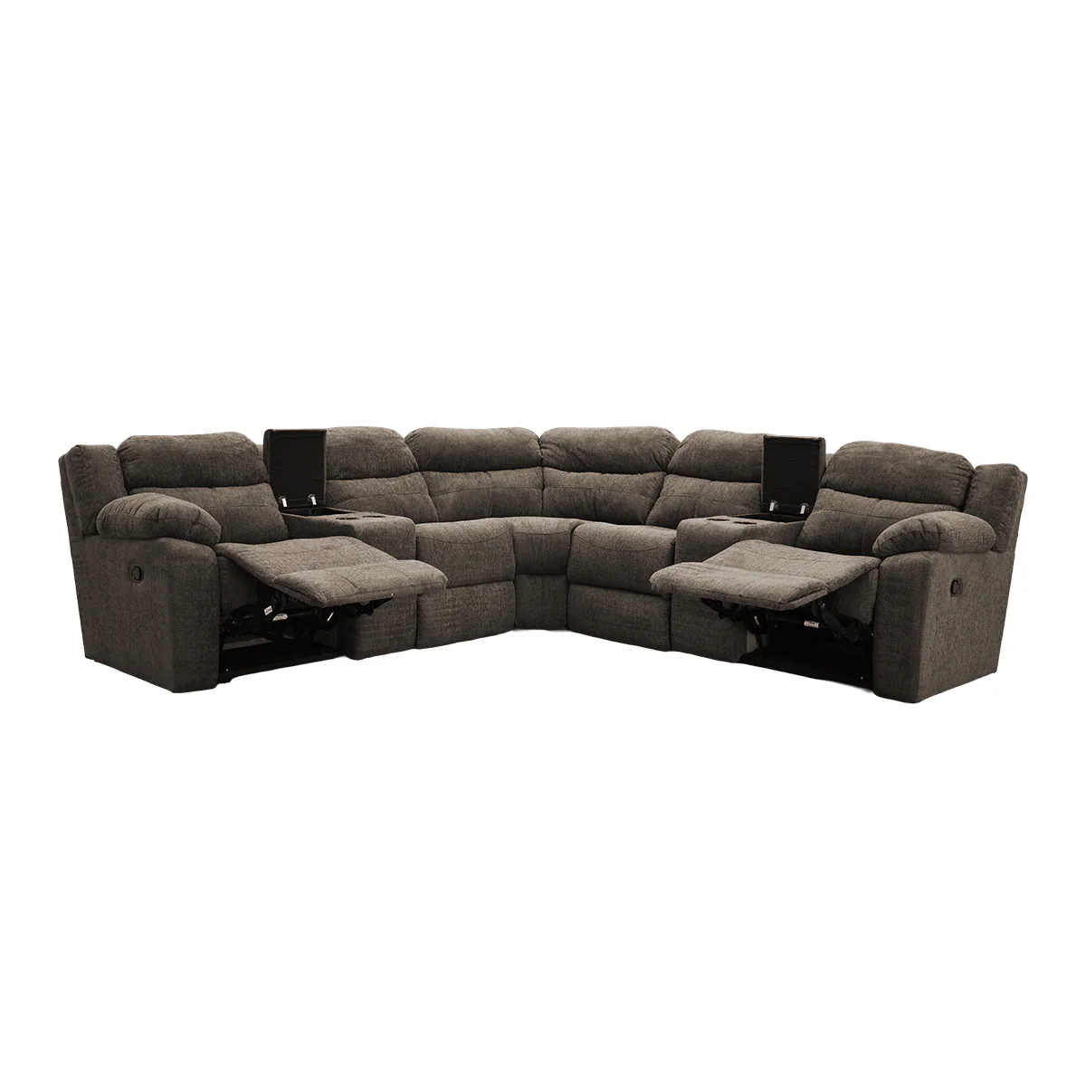 Sala Esquinera  Modular Vectra  Reclinable - Gris - Image 3