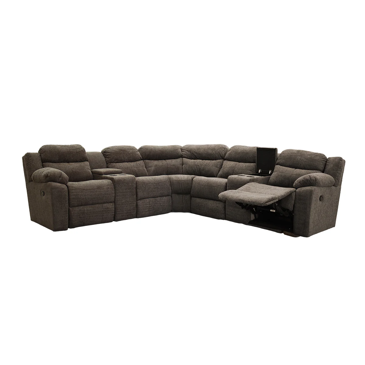 Sala Esquinera  Modular Vectra  Reclinable - Gris - Image 4