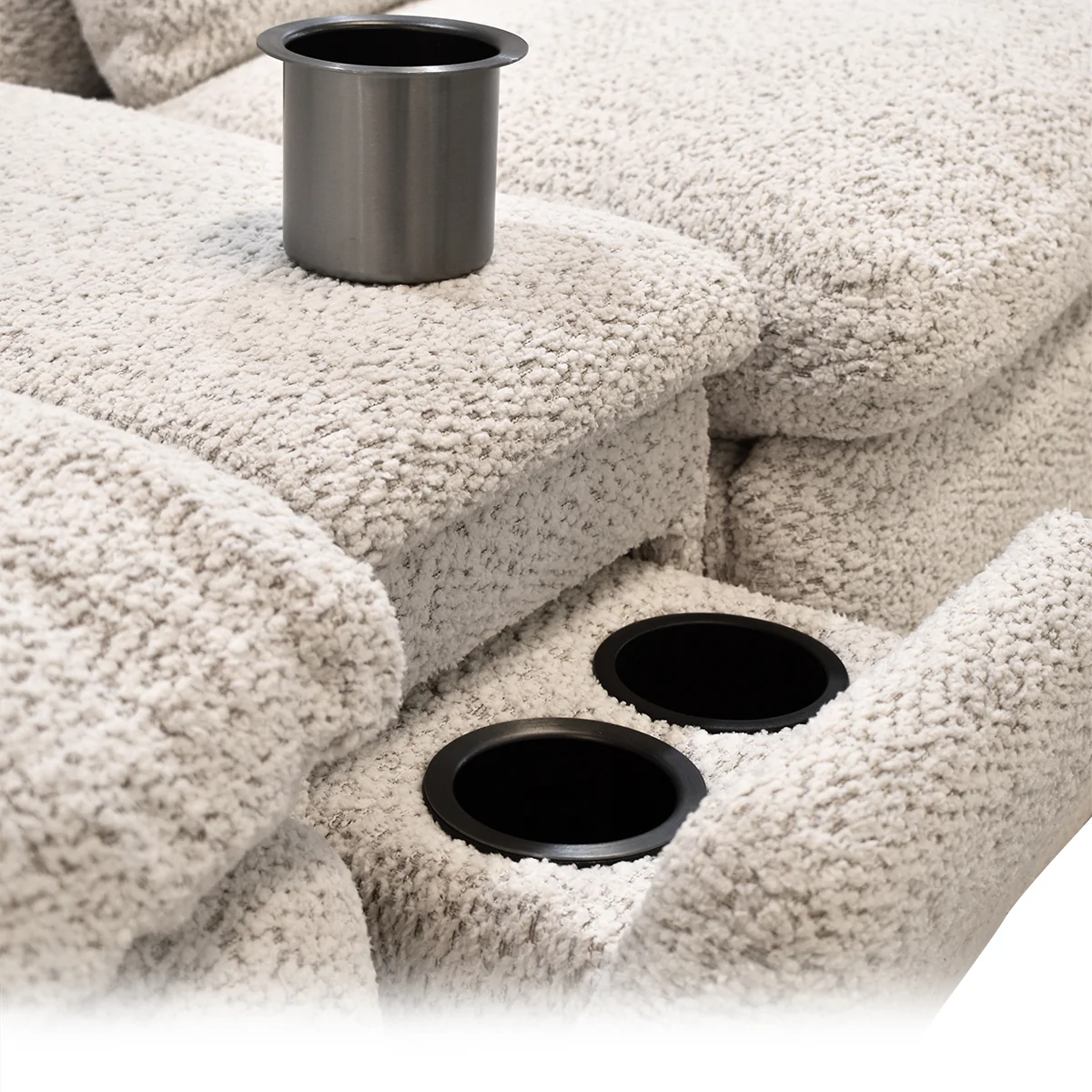 Sala Modular Nube - 3 Reclinables Electricos - 1 Consola - Image 16