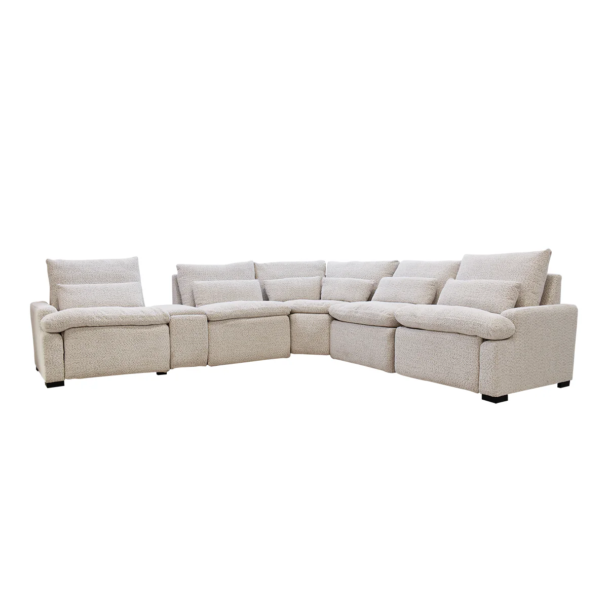 Sala Modular Nube - 3 Reclinables Electricos - 1 Consola - Image 3