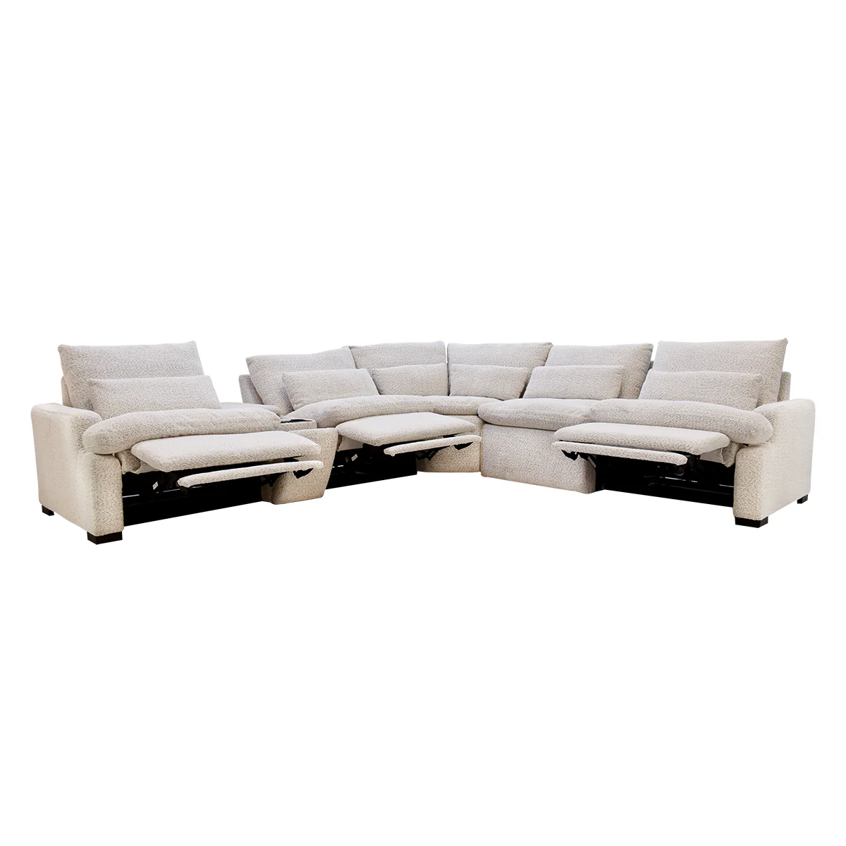 Sala Modular Nube - 3 Reclinables Electricos - 1 Consola - Image 4