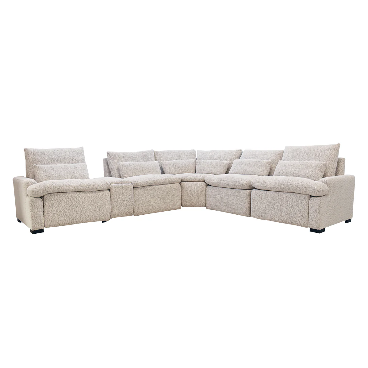 Sala Modular Nube - 3 Reclinables Electricos - 1 Consola - Image 5