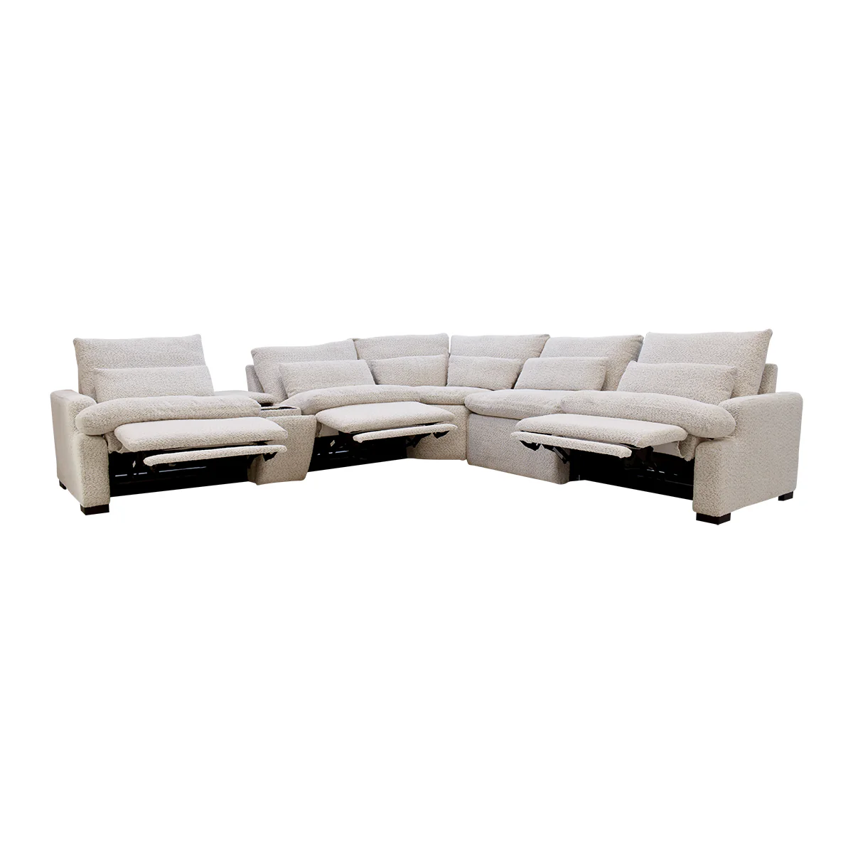 Sala Modular Nube - 3 Reclinables Electricos - 1 Consola - Image 6