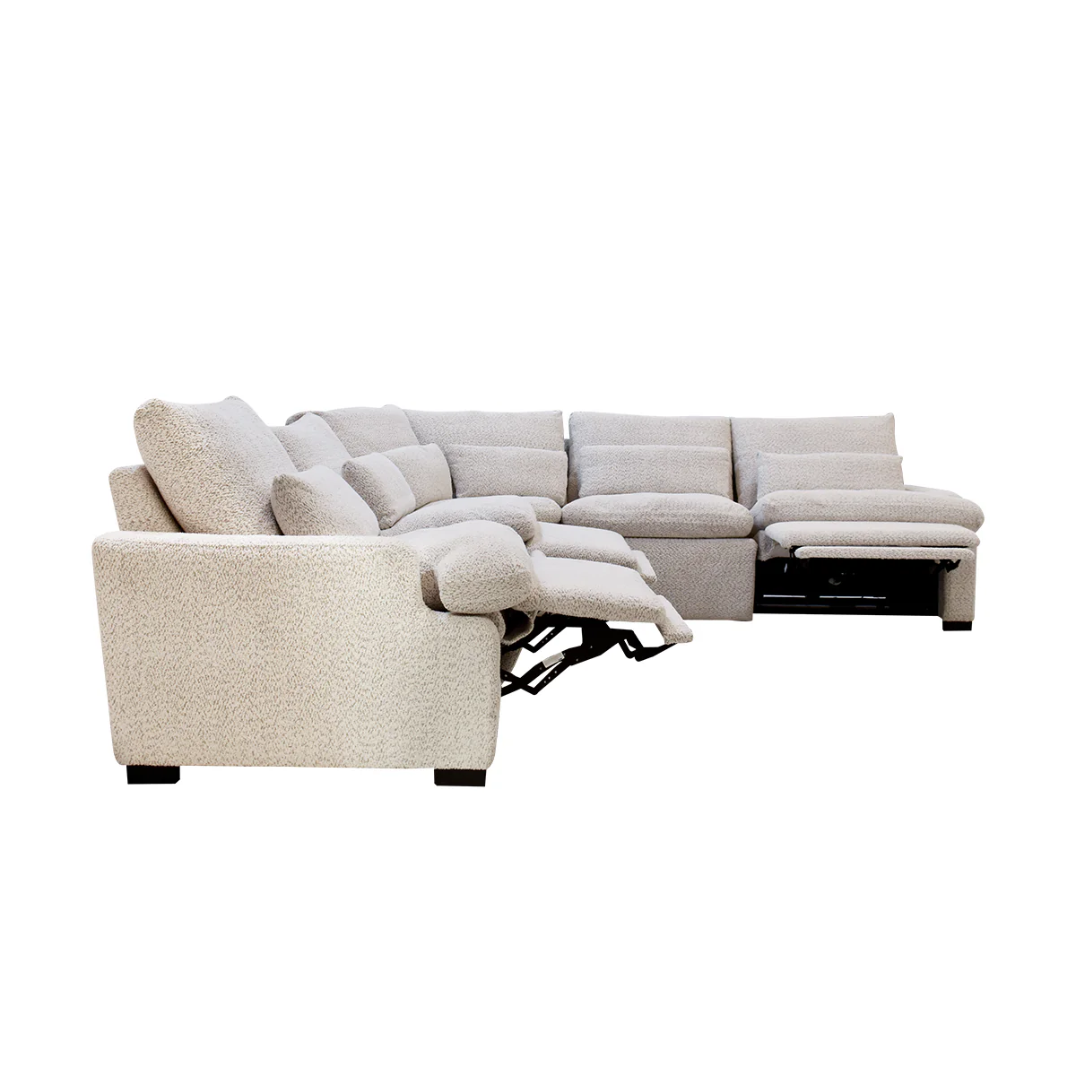 Sala Modular Nube - 3 Reclinables Electricos - 1 Consola - Image 8