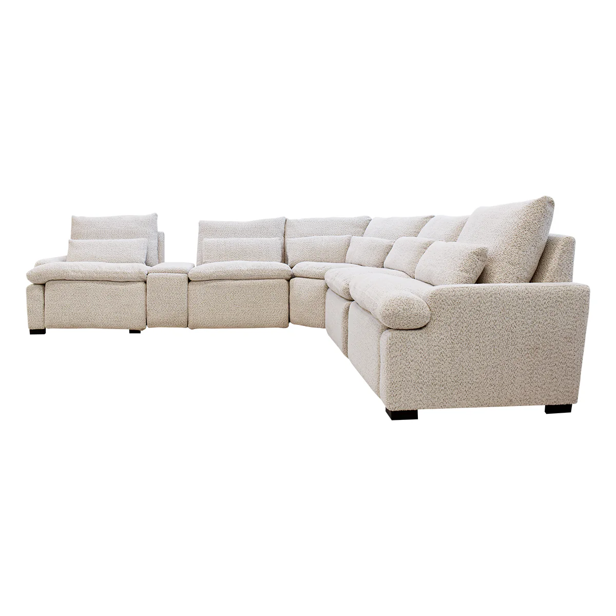 Sala Modular Nube - 3 Reclinables Electricos - 1 Consola - Image 9