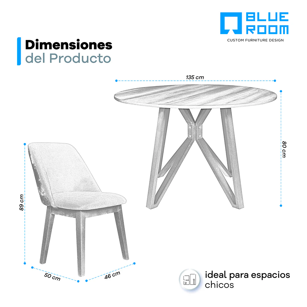 Comedor Holland 4 Sillas - Image 15