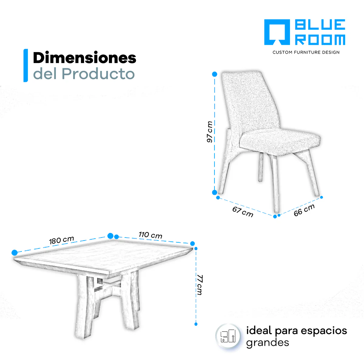 Comedor Kansas - Ziba 6 Sillas - Image 17